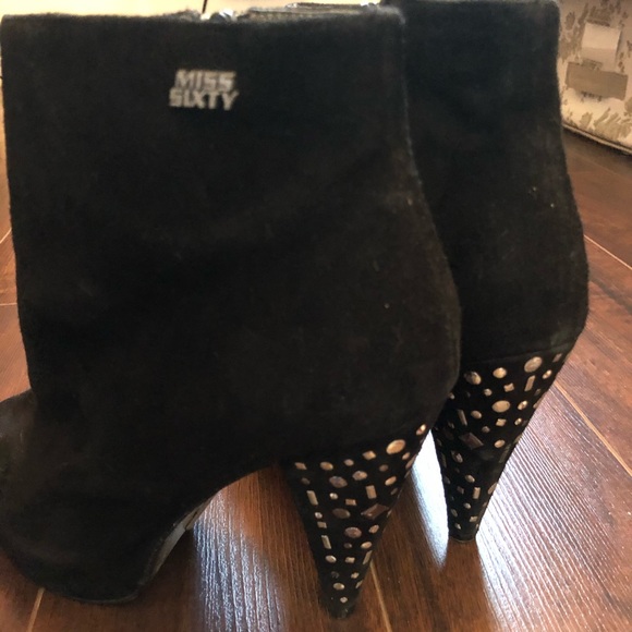 MISS SIXTY Suede Booties - Picture 3 of 11